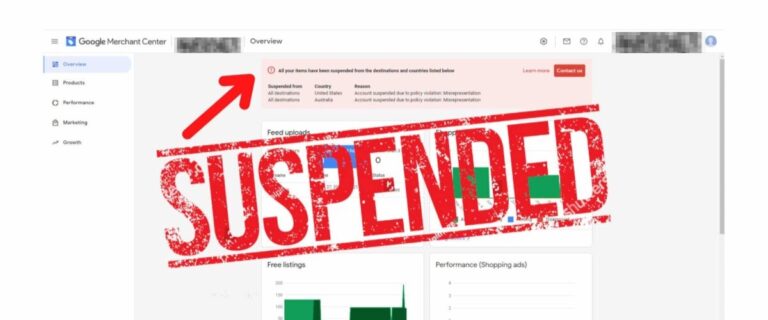 How to Resolve Google Merchant Center Misrepresentation Issues for Your E-commerce Store